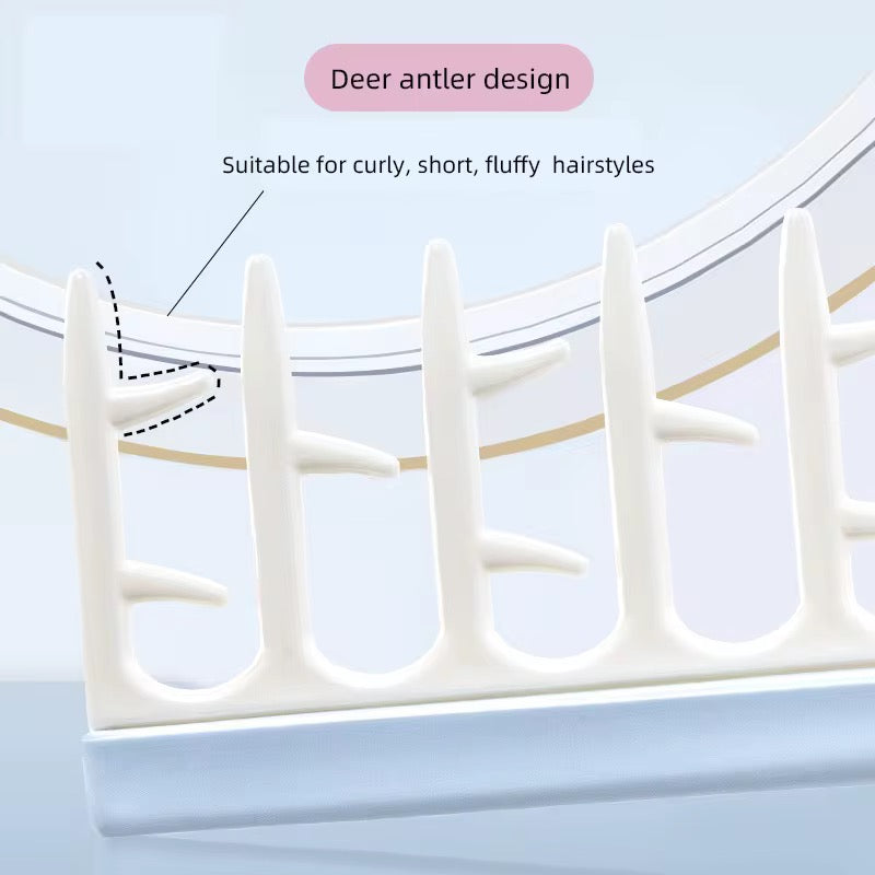 Fluffy Comb - Defined Curls, Not Flattened